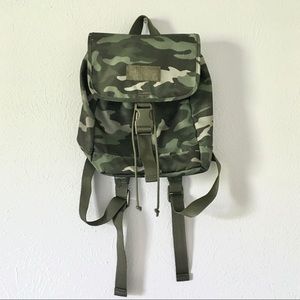 PINK camo mini backpack